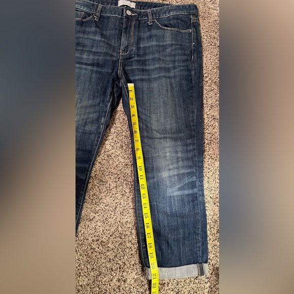 BANANA REPUBLIC  Crop Skinny Fit Jeans Size 31/ 12P - Picture 10 of 11
